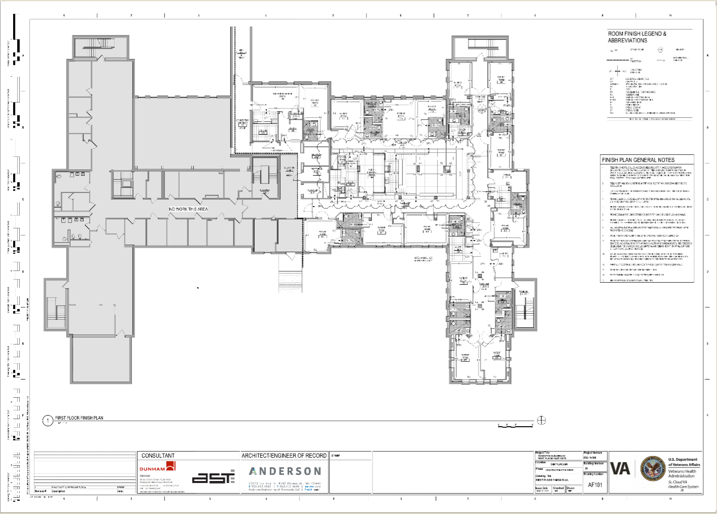 Floor finish plan